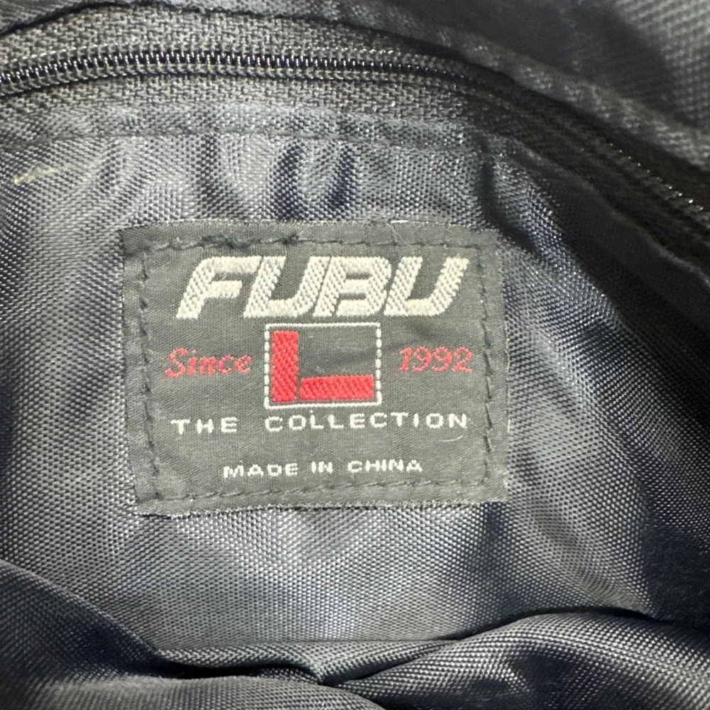 FUBU CROSSBODY MESSENGER BAG PURSE VINTAGE SPORTS BAG Y2K STREETWEAR